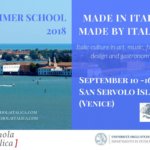 Made in Italy/Made by Italics