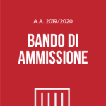 Apertura Bando di Ammissione A.A. 2019/2020